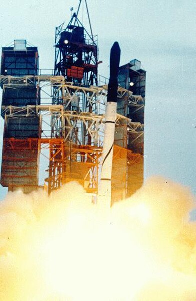 First launch of satellite on Scout X-1 - Explorer 9, Wallops, 16 Feb 1961