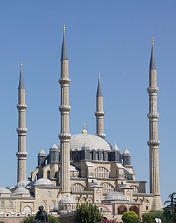 <span class="mw-page-title-main">Selimiye Mosque, Edirne</span> 16th-century Ottoman-era mosque in northwestern Turkey