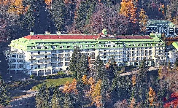 Grand Hotel Panhans, the site of the World Championship match between Menchik and Graf in 1937