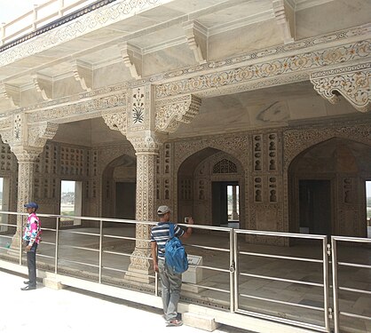 Shah Jahan prison in Agra Fort