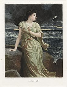 "Miranda" by Frederick Goodall, from the Graphic Gallery of Shakespeare's Heroines Shakespeare's Heroines - Miranda.jpg