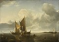 „Laivai štilio metu“ (1650-55, Los Andželo apygardos muziejus, Los Andželas)