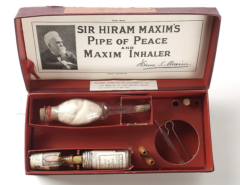 File:Sir Hiram Maxim's 'Pipe of Peace' Wellcome L0035432.jpg