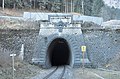 Severní portál Bosruckého železničního tunelu