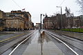 The island platform at St Andrew Square