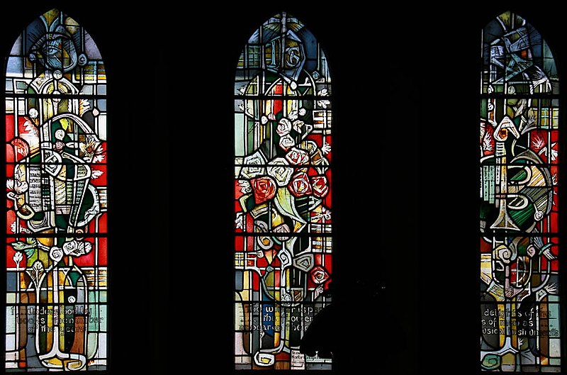 File:St Mary, Great Warley - Stained glass window - geograph.org.uk - 2354351.jpg