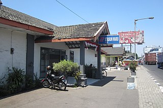 Waru railway station railway station in Indonesia