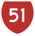 State Highway 51 shield}}