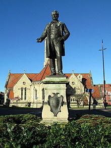 Statue of Ralph Ward Jackson, Church Street, Hartlepool Statue of Ralph Ward Jackson.jpg