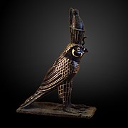 Statuie cu Horus ca șoim (Muzeul Luvru)