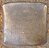 Stolperstein Jungfrauenthal 8 (Anna Messias) in Hamburg-Harvestehude.JPG