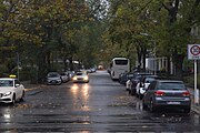 Street outside Hotel Motel One Berlin Tiergarten