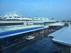 Sultan Mahmud Badaruddin II International Airport is the busiest and largest airport of the province, and the main point of entry to the capital city of Palembang.
