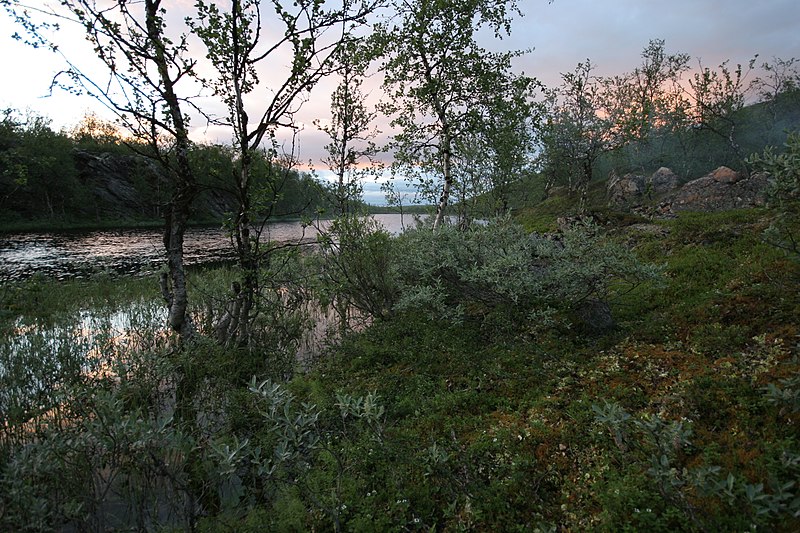 File:Sunset at Stiipanjåkka.jpg