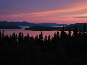 Sunset littlelake.JPG