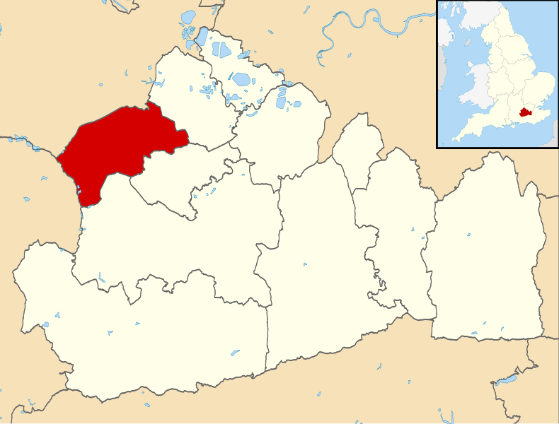 File:Surrey Heath UK locator map.svg