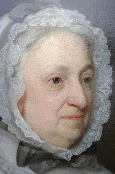 Susan Walpole, wife of Anthony Hamond (d. 1743). Detail from portrait attributed to Thomas Bardwell