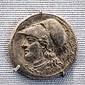 Syrakosai - 214-212 BC - silver 12 litrai - head of Athena - Artemis - München SMS