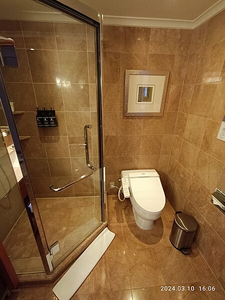 File:TW 台湾 Taipei 台北 Hotel Metropolitan Premier Taipei 酒店房間 hotel room Toto brand electric toilet seat March 2024 R12S 01.jpg