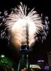 Taipei 101, bunga api Tahun Baru 2008