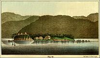 Sumatra. Insel Pontjang kitjil in der Tapanuli–Bai.[44]