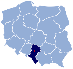 Tarnowskie Gory map.png