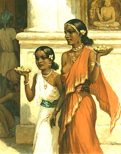 Indické dívky, Ceylon
