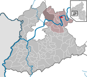 Poziția localității Thörnich