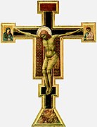 Crucifijo de Santa Maria Novella,[34]​ de Giotto, ca. 1290-1295.