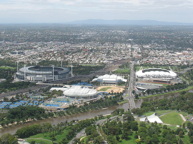 File:The MCG and Rod Laver Arena.jpg