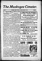 Thumbnail for List of African American newspapers in Oklahoma