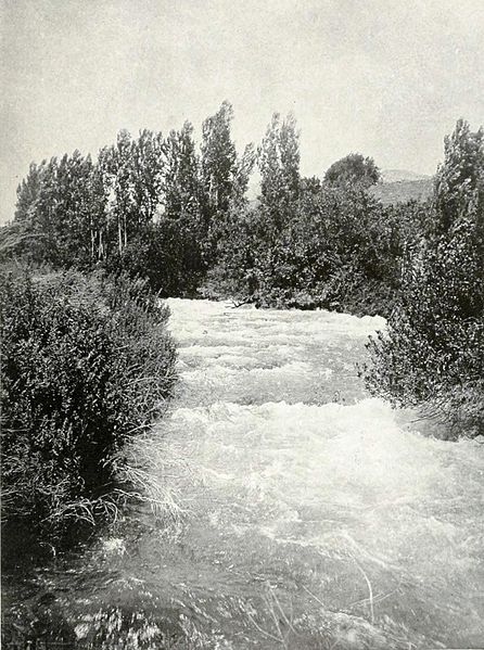 File:The River Jordan, near its Source. Underwood & Underwood. 1910.jpg