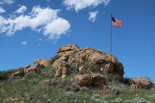 With few natural landmarks, the Rockpile signaled to cowboys they were near the end of the stock trail.
