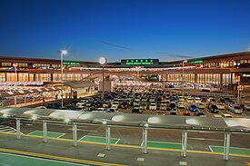 The night view of Tokyo Narita Airport Terminal 1.JPG