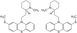 Thioridazin Enantiomers Structural Formulae V.1.svg