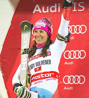 <span class="mw-page-title-main">Wendy Holdener</span> Swiss alpine skier