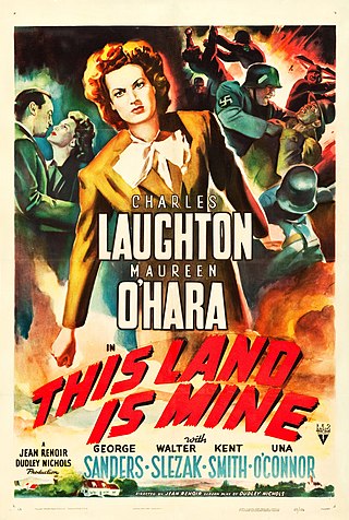 <i>This Land Is Mine</i> (film) 1943 film by Jean Renoir