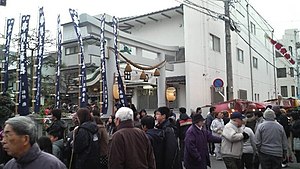 えびす祭り(2011年1月6日撮影)