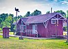 Toledo, Saginaw und Muskegon Railroad Depot