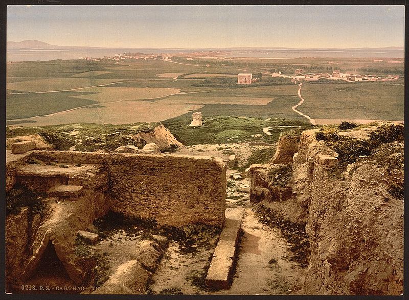 File:Tombs and view of Goletta, Carthage, Tunisia-LCCN2001699367.jpg