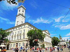 Town hall in Lviv2018.jpg