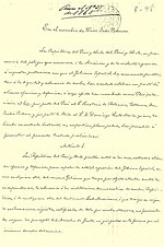 Miniatura para Tratado de alianza defensiva y ofensiva entre Perú y Chile (1865)