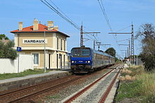 Dois Z2s chegam na estação de Margaux.