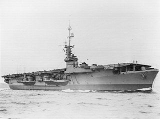 USS <i>Cape Gloucester</i> Commencement Bay-class escort carrier of the US Navy