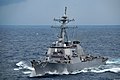 US Navy 100209-N-4774B-016 The guided-missile destroyer USS Laboon (DDG 58) pulls alongside the Nimitz-class aircraft carrier USS Carl Vinson (CVN 70) during a refueling-at-sea.jpg