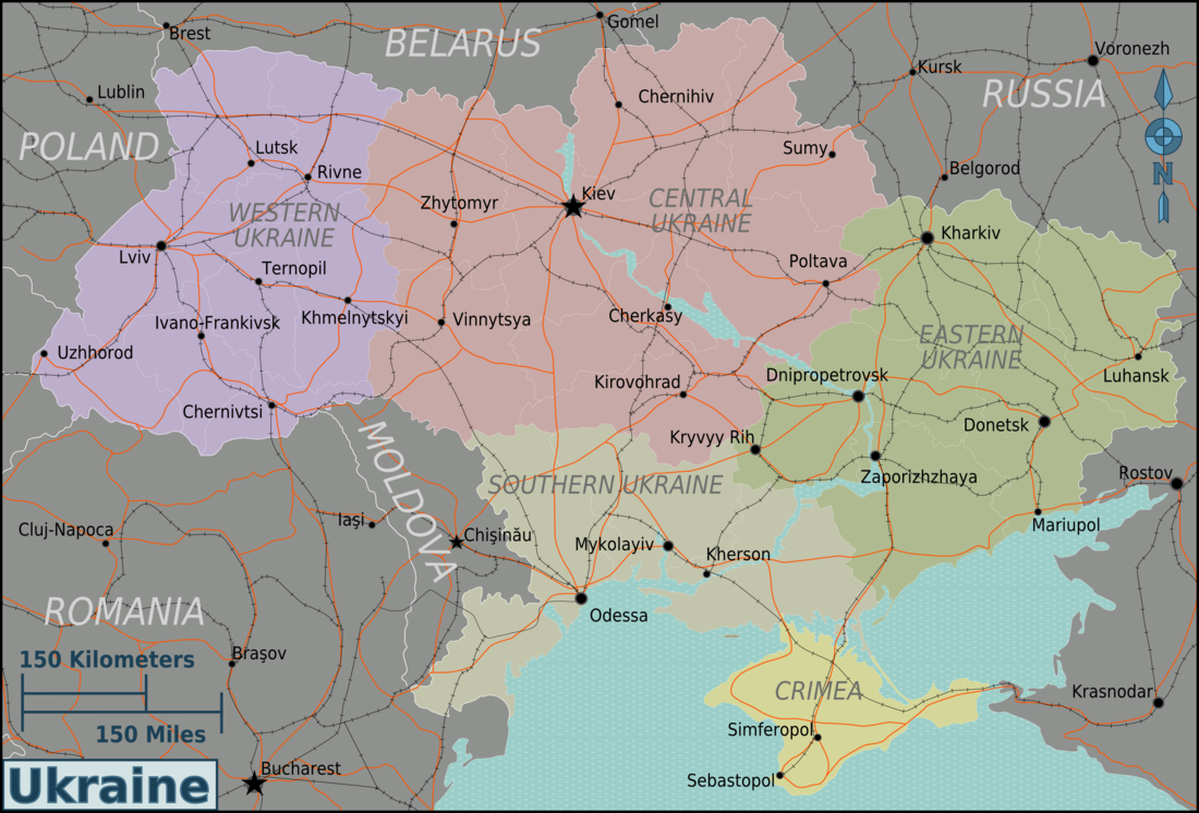Карта польша белоруссия россия. Карта Украины. Карта Польши и Украины. Западная Центральная и Восточная Украина. Центр Украины на карте.