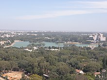 Ulsoor lake, seen from Utility Building in MG Road.