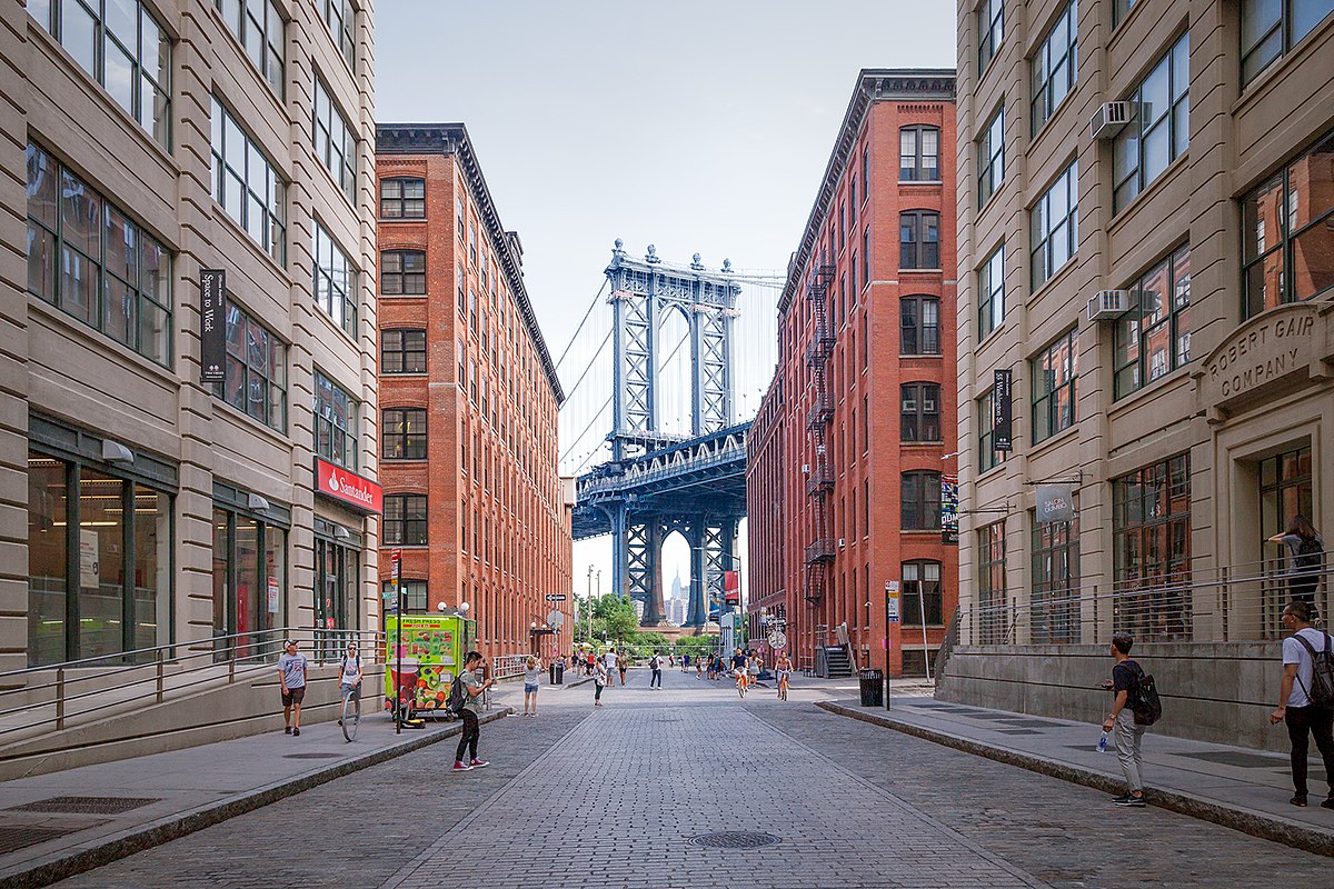 File:View Of Manhattan Bridge From Washington Street In Dumbo, Brooklyn.Jpg  - Wikipedia