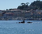 Vigo, Galicja, Hiszpania - Widok na przystań z Ho