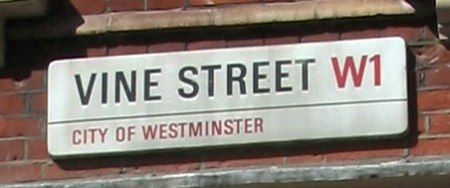 VineStreetSign